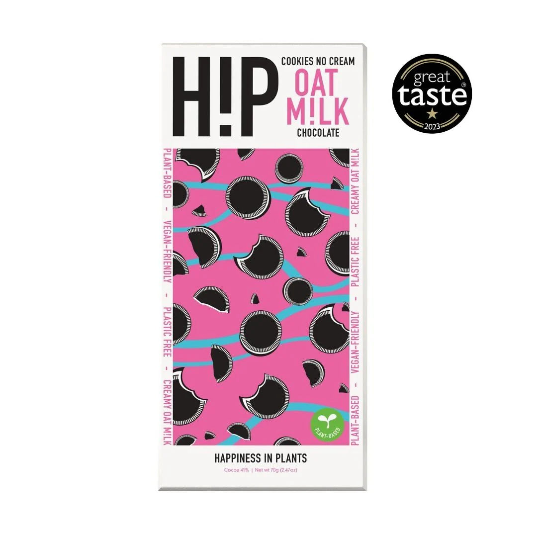 H!P Oat Milk Chocolate Bar – Creamy, Dreamy, Dairy-Free