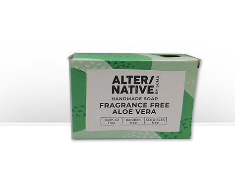 Alternative by Suma Fragrance Free Aloe Vera Soap – Out of this World