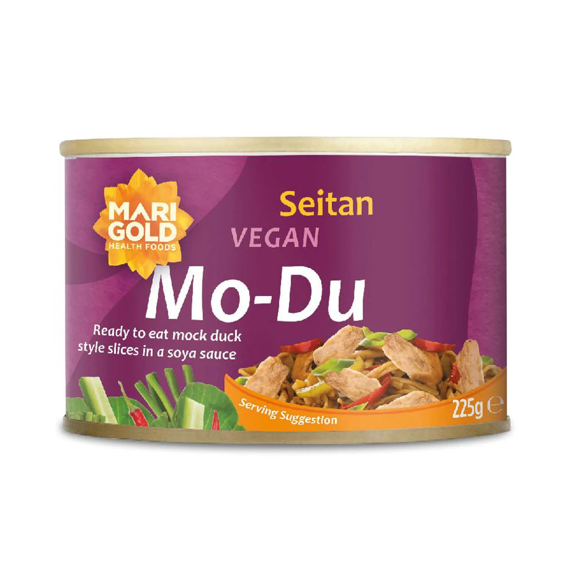 Marigold Mo-Du Braised Seitan Slices Canned 225g