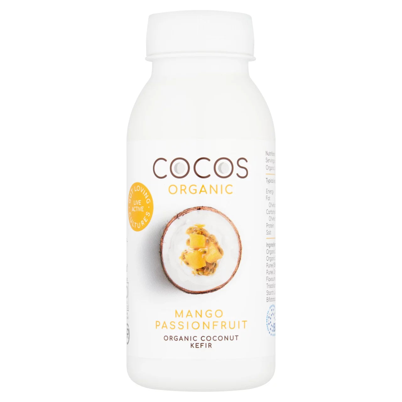 Cocos Mango Passionfruit Coconut Milk Kefir 500ml
