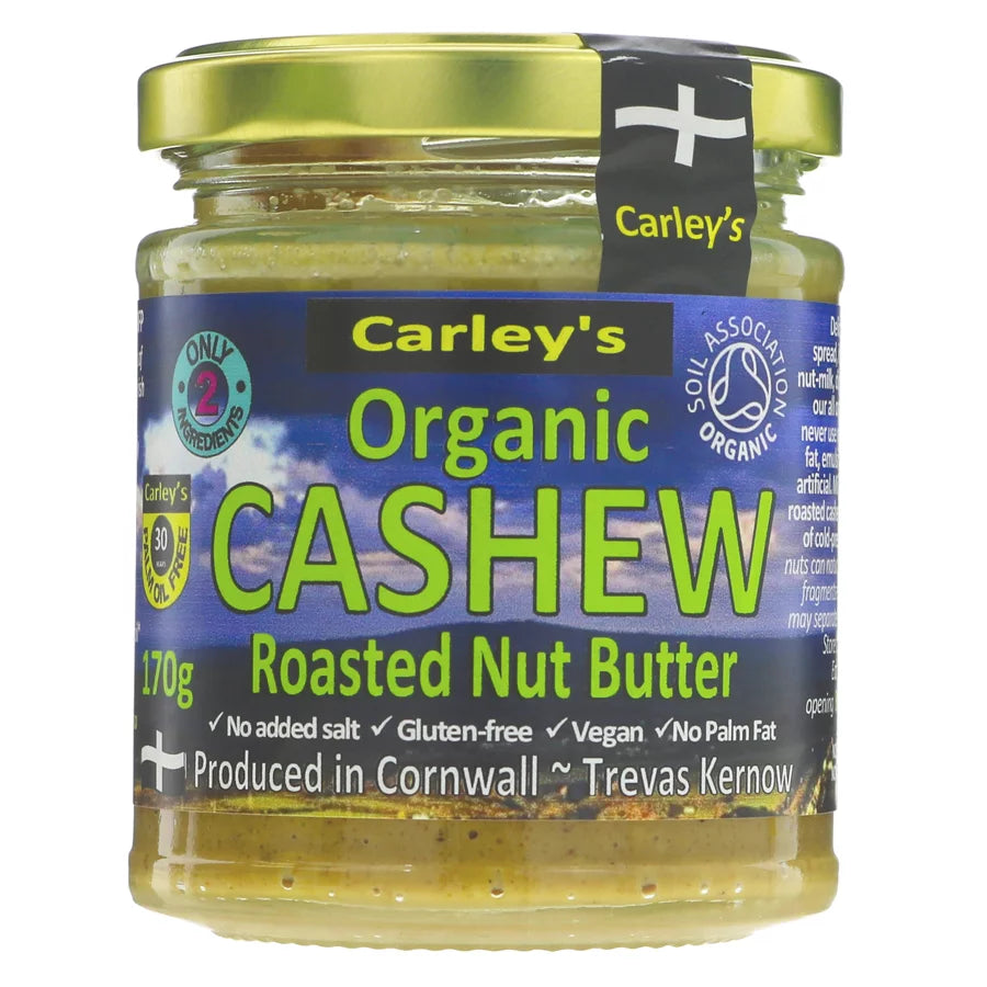 Carleys Organic Cashew Butter 170g