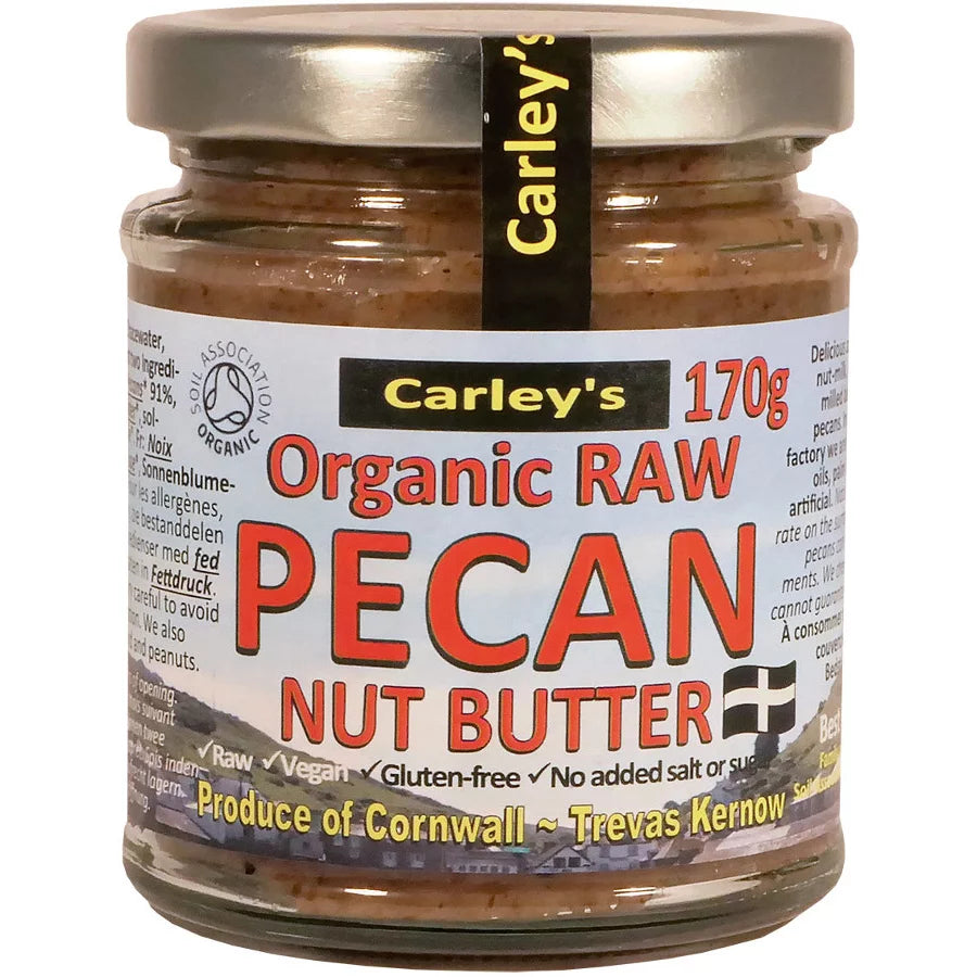 Carleys Organic Raw Almond Butter 250g