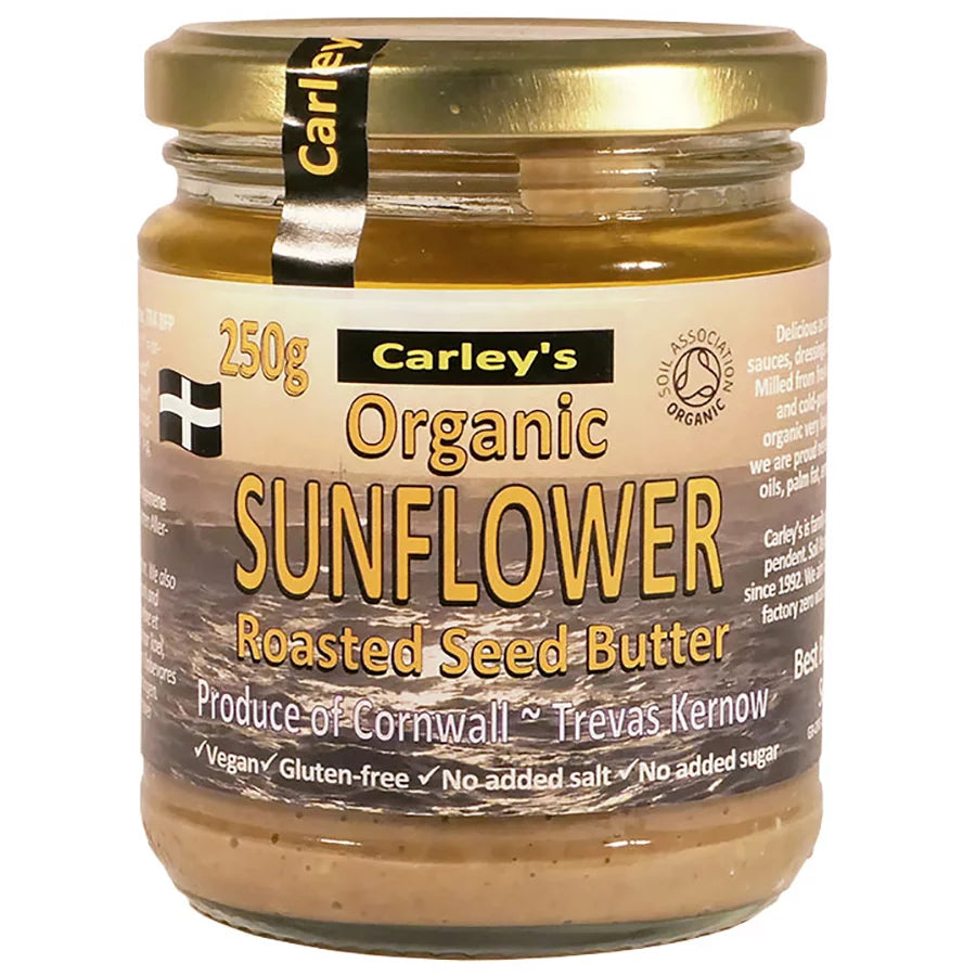 Carleys Organic Sunflower Butter 250g