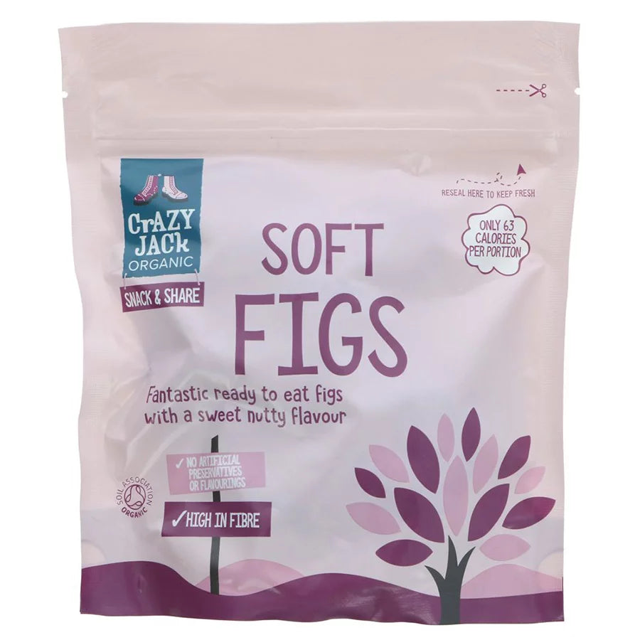 Crazy Jack Organic Soft Figs 200g