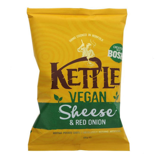 Kettle Vegan Sheese & Onion Crisps