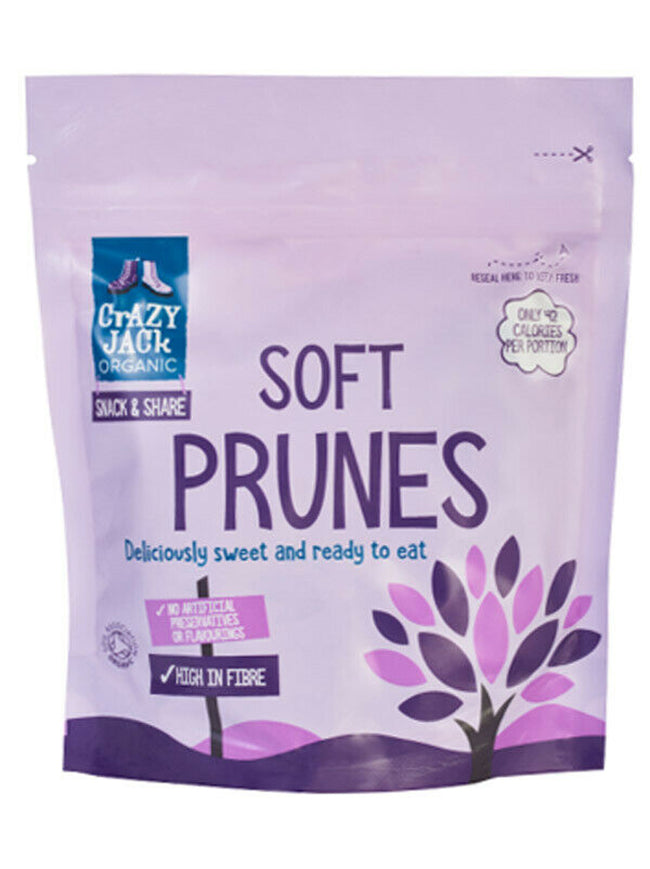 Crazy Jack Organic Soft Prunes 200g