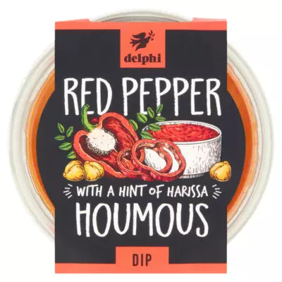 Delphi Red Pepper Hummus 170g