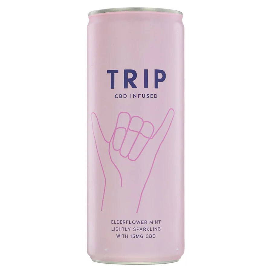 Trip Elderflower & Mint CBD Drink 250ml