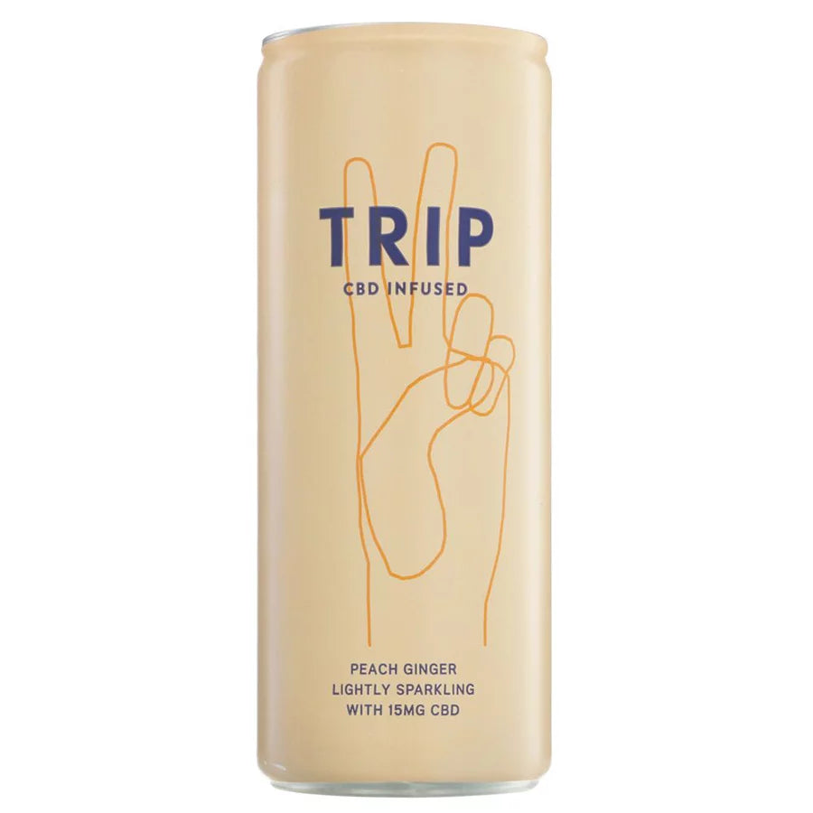 Trip Peach & Ginger CBD Drink 250ml