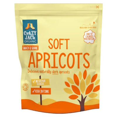 Crazy Jack Organic Soft Apricots 200g