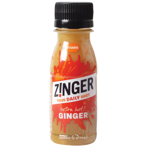 Zinger Extra Hot Organic Ginger Shot 70ml
