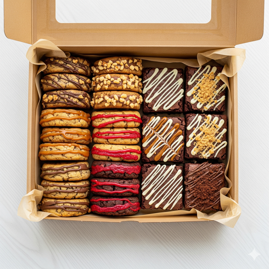 Half & Half — Cookies / Brownies (2+2)