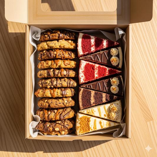 Half & Half — Cookies / Cakes (2+2)