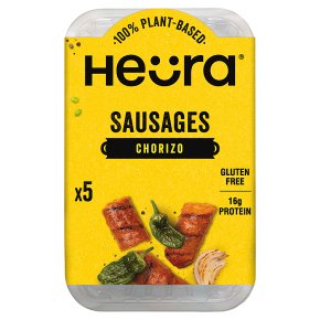 Heura Plant-Based Spanish Chorizo Sausages 216g
