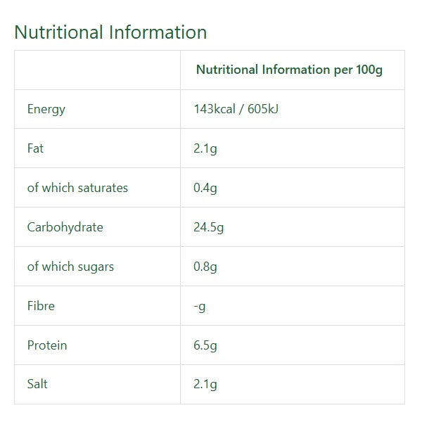 New Way Chickpea Sausages 250g