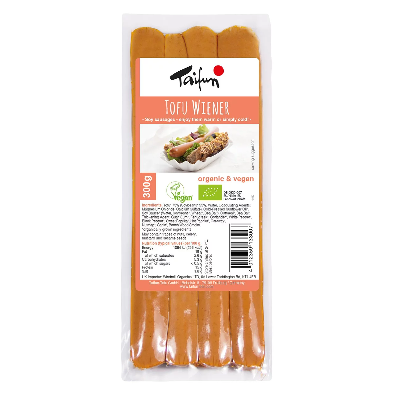 Taifun Organic Tofu Frankfurter 300g