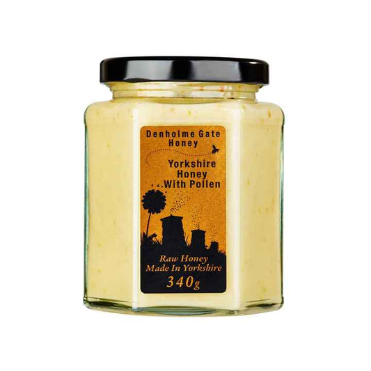 Denholme Gate Honey with Pollen 340g