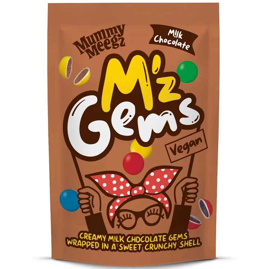 Mummy Meegz Chocolate M'z Gems- 80g