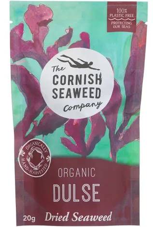 Organic Dulse Seaweed 20g (The Cornish Seaweed Company)