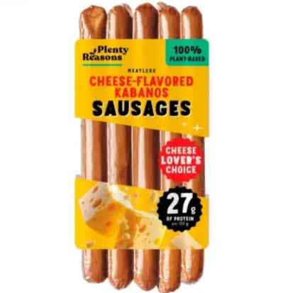 Plenty Reasons Cheese-Flavoured Kabanos Sausages 160g