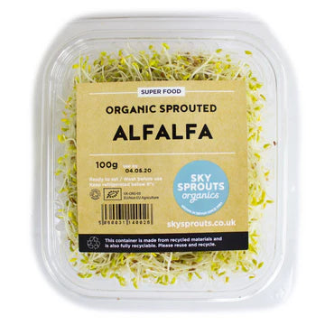 Sky Sprouts Organic Sprouted Alfalfa 100g