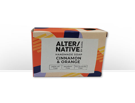 Alternative by Suma Cinnamon & Orange Soap