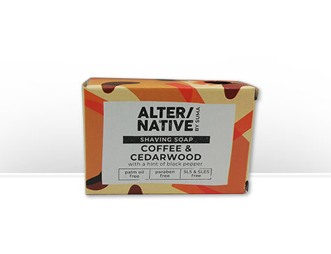 Alternative by Suma Coffee & Cedarwood Shaving Soap