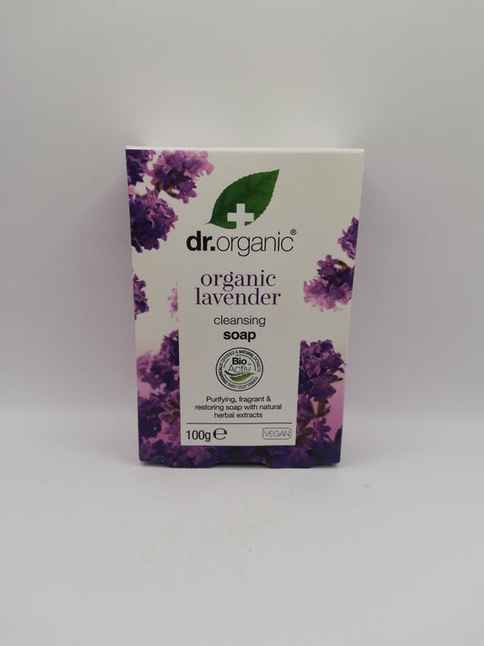 Dr Organic Lavender Cleansing Soap