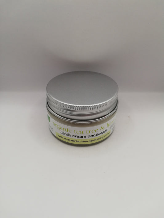 Dr Organic Tea Tree & Lime Deodorant Cream