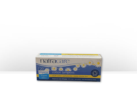 Natracare Organic Cotton Tampons Super