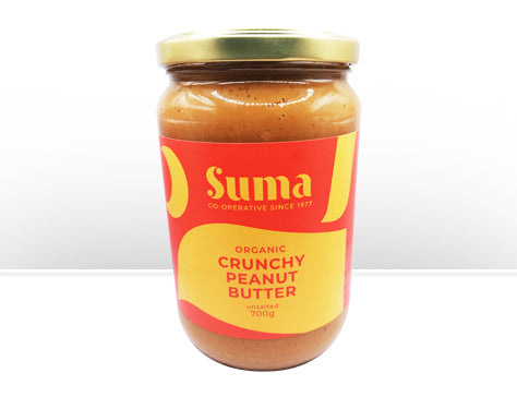 Suma Organic Unsalted Crunchy Peanut Butter