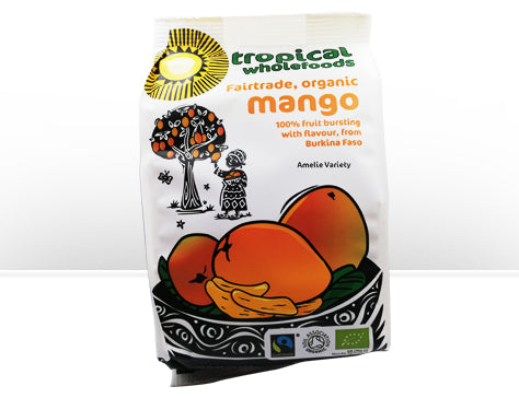 Tropical Wholefoods Organic Sun Dried Mango 100g